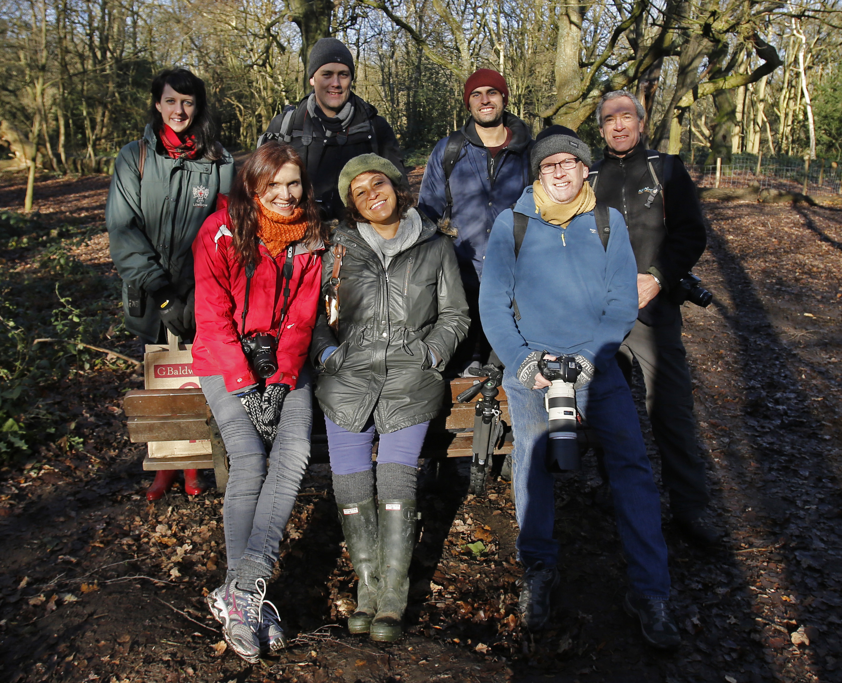 December Heath photo workshop group